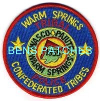 OREGON,WARM SPRINGS CONFEDERATED TRIBES POLICE 1_wm